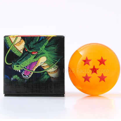 Dragon Ball Z Crystal Ball Figures – 1-7 Star Shenron Wish Balls, 3.5-7.6cm Anime Collectible Desktop Toys