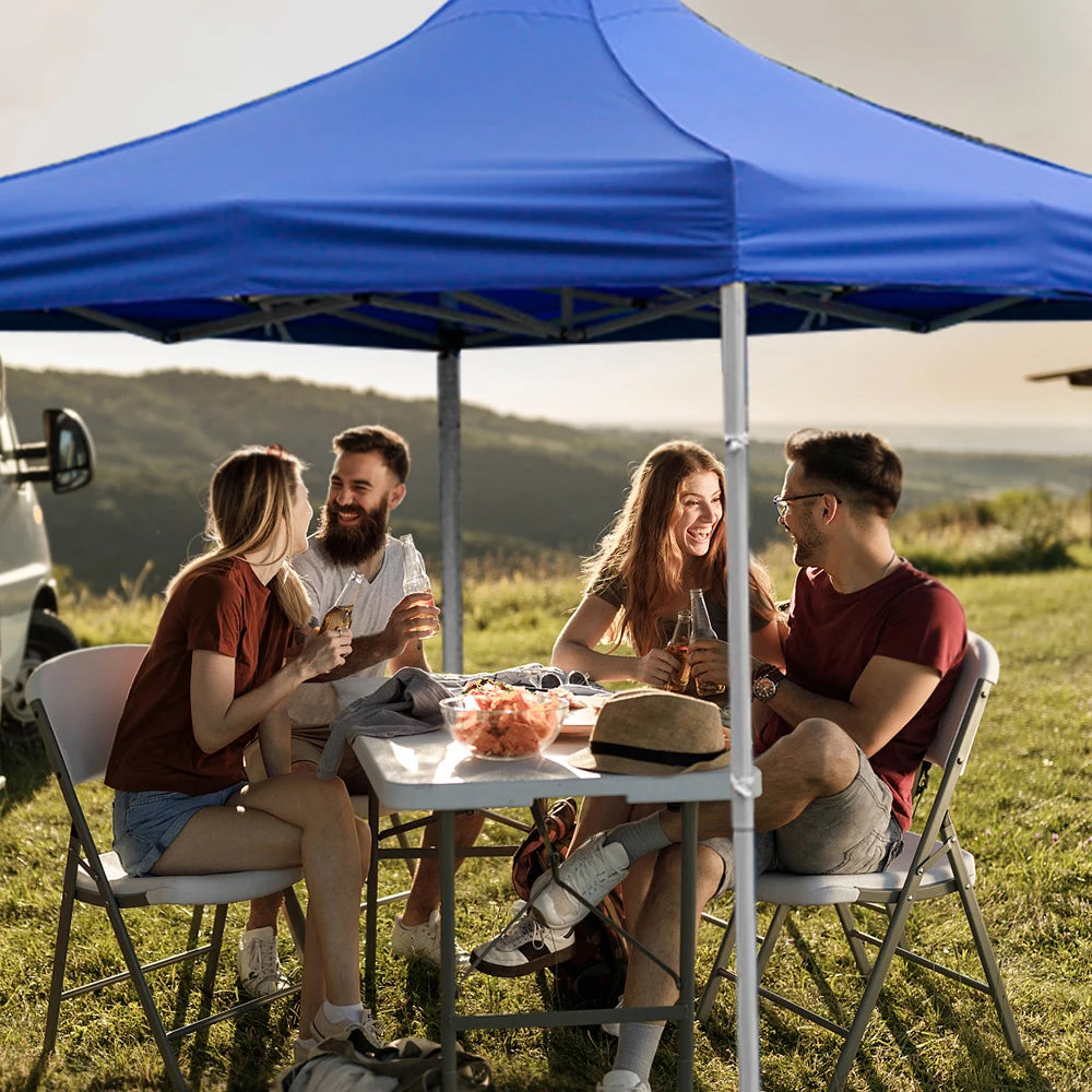 Outdoor Tent Sidewall with Window – Waterproof, Wear-Resistant, UV-Resistant Curtain for Camping Tents