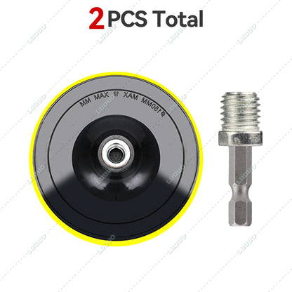 Car Detailing Headlight Restoration Sandpaper Discs – Hook & Loop Round Sanding Sheets for Metal & Wood Polishing Tools