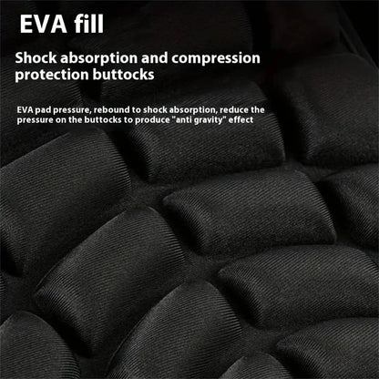 Universal Motorcycle Seat Cushion - Thick Shock-Absorbing Heat-Insulating Comfort Pad