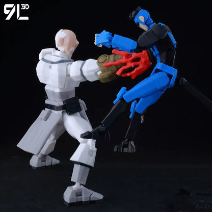 9L3D Lucky 13 Invincible Boy Action Figure – 3D Printed Multi-Jointed Poseable Anime Collectible Model Toy Gift