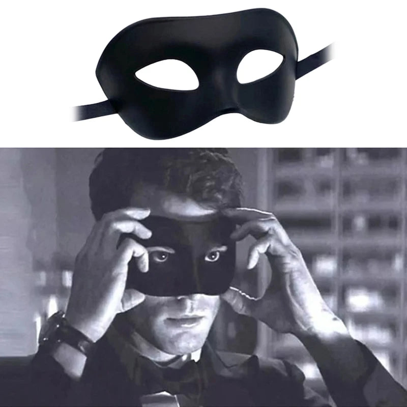 Couple Venetian Masquerade Masks — Half-Face Cosplay, Halloween, Carnival & Party Costume Masks for Men & Women