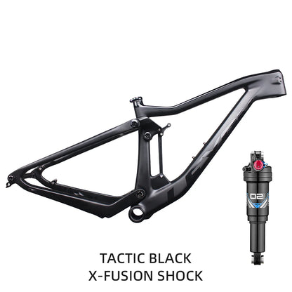 LEXON TACTIC Full Carbon MTB Frame - 29er Cross Country Suspension Frame with Boost 148mm