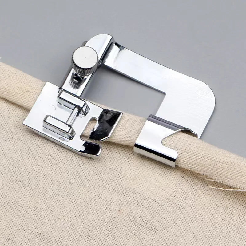 Sewing Machine Rolled Hem Presser Foot - 9mm 13mm 19mm 25mm Multi-Size Sewing Accessory