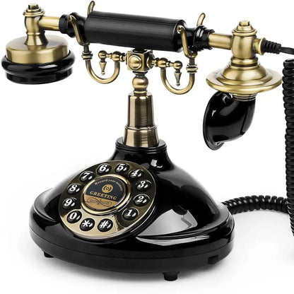 Vintage-Style Audio Guest Book Phone - Voicemail Recorder for Weddings, Graduations, Retirements, Birthdays & Baby Showers