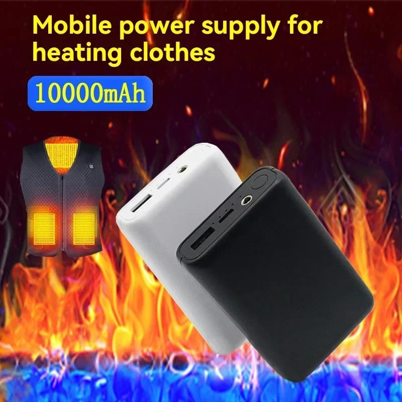 VIVO 20000mAh Power Bank – Fast Charging USB Portable External Battery Pack for Heated Vest, Jacket, Scarf, Socks & Gloves