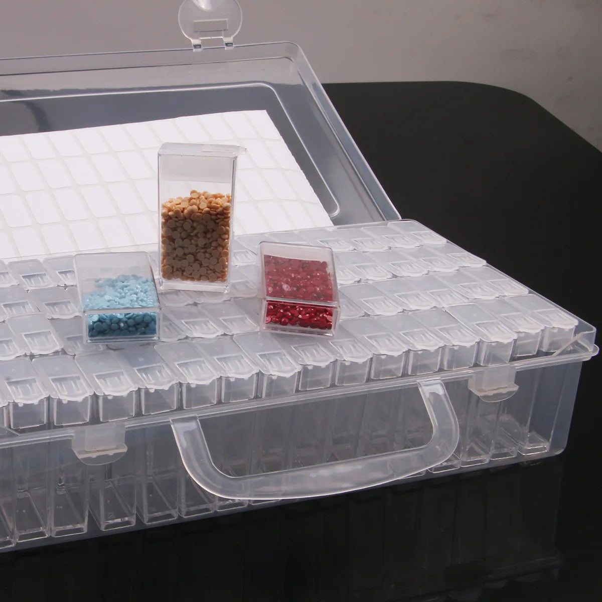 5D DIY Diamond Painting Storage Box – Drill & Embroidery Accessories Organizer Case