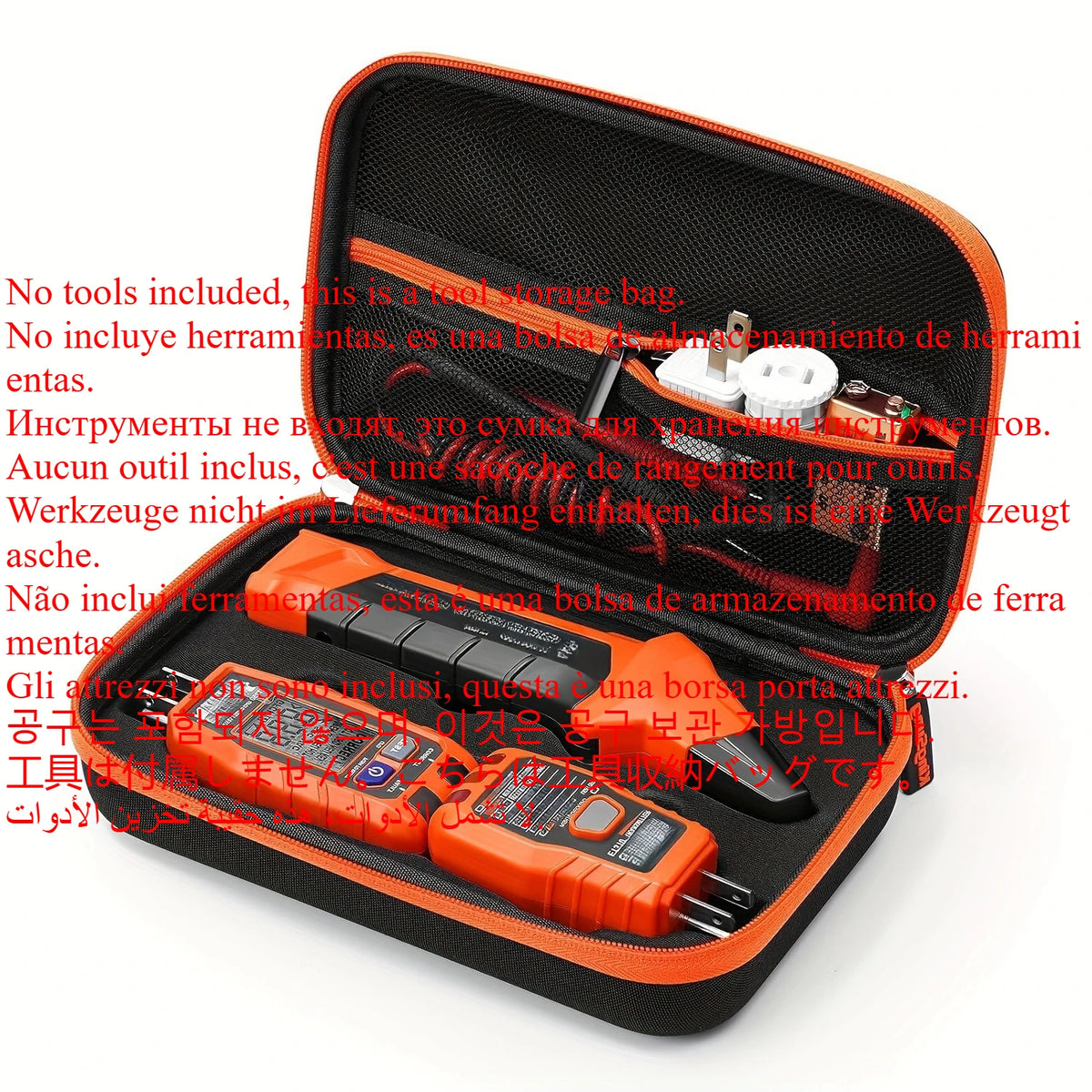 Circuit Breaker Detector Organizer Case - Protective Storage Box for Klein Tools ET310, Case Only