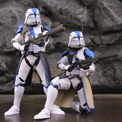 Star Wars 6" Action Figures – 501st Legion ARC & ARF Troopers, Rex, Jesse, Bane, Denal, Tup, Dogma Clone Toy