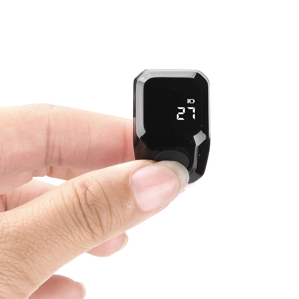 Digital Ring Counter - Bluetooth App Control OLED Display Rechargeable Prayer Counter