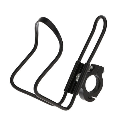 Bike Water Bottle Holder – Aluminum Alloy Handlebar Mount, Cycling Bottle Cage for Mountain Bikes, 1x Bracket