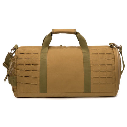 40L Tactical Sports & Gym Duffle Bag – Men’s Fitness, Travel, Basketball & Outdoor Weekender Bag with Shoe Compartment