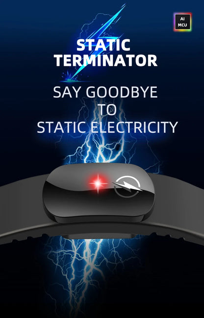 M12-SE Wireless Anti-Static Car Bracelet – Human Body Static Eliminator Wristband for Men & Women Accessories