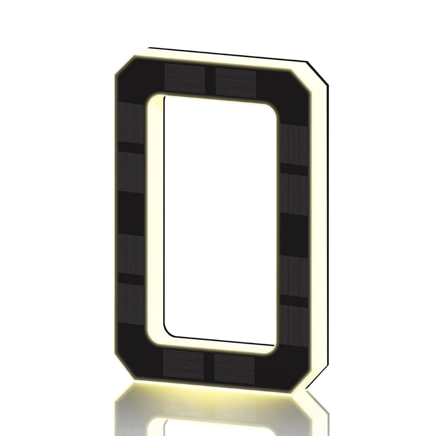 LED Solar House Numbers - IP65 Waterproof Personalized Illuminated Outdoor Address Sign for Home, Hotel & Bar 23/17/12CM