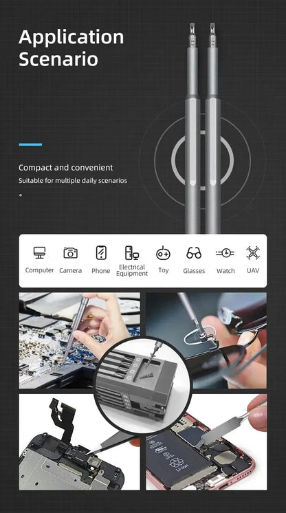 71-in-1 Precision Screwdriver Set – Double Magnetic Torx & Hex Bits, Mini Multifunctional Repair Tool Kit        4o
