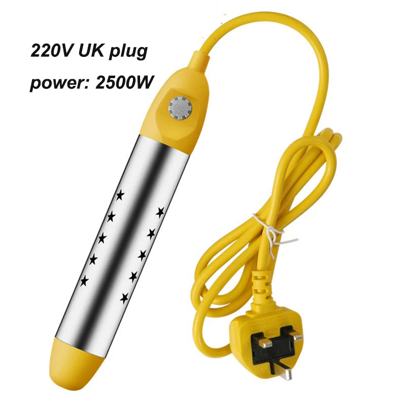 Portable Pool Water Heater - Fast Heating Immersion Boiler with Automatic Power-Off, 1500W/2500W