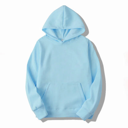 Fashion Men's & Women's Hoodies – Casual Solid Color Sweatshirts for Spring, Autumn, Winter