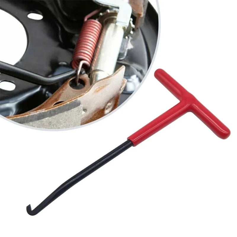 Universal Motorcycle Exhaust Spring Hook - T-Handle Spring Puller & Installer Tool for Exhaust Pipe Repair