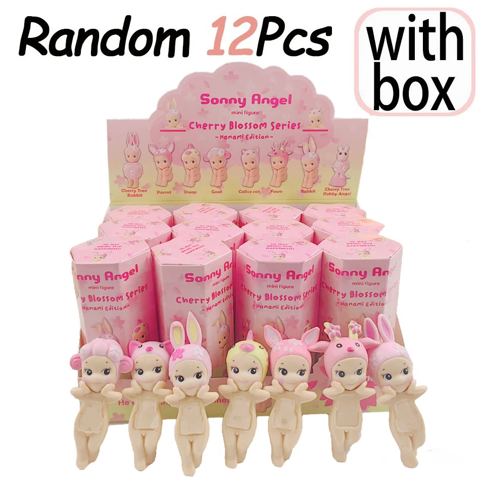 Sonny Angel Cherry Blossom Blind Box — Sakura Rabbit Surprise Collectible Doll Lucky Mascot Gift