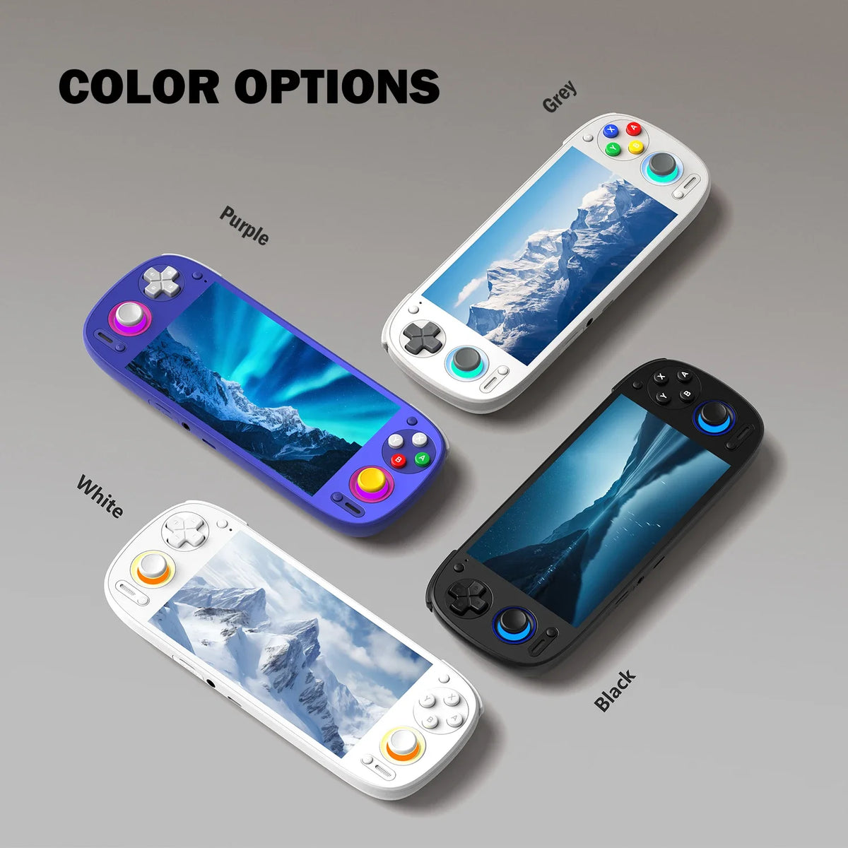 Retroid Pocket 5 RP5 5.5" AMOLED Handheld Game Console - Android 13 Retro Gaming Player with Hall Joystick & Swappable Buttons