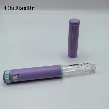 Portable Reusable Medical Injection Pen — Interferon, Growth Hormone & Insulin Injector