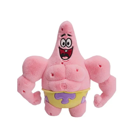 Anime Spongebob SquarePants Plush Toys – Patrick, Squidward, Mr. Krabs & Gary Stuffed Cartoon Toys, Birthday Gift for Kids