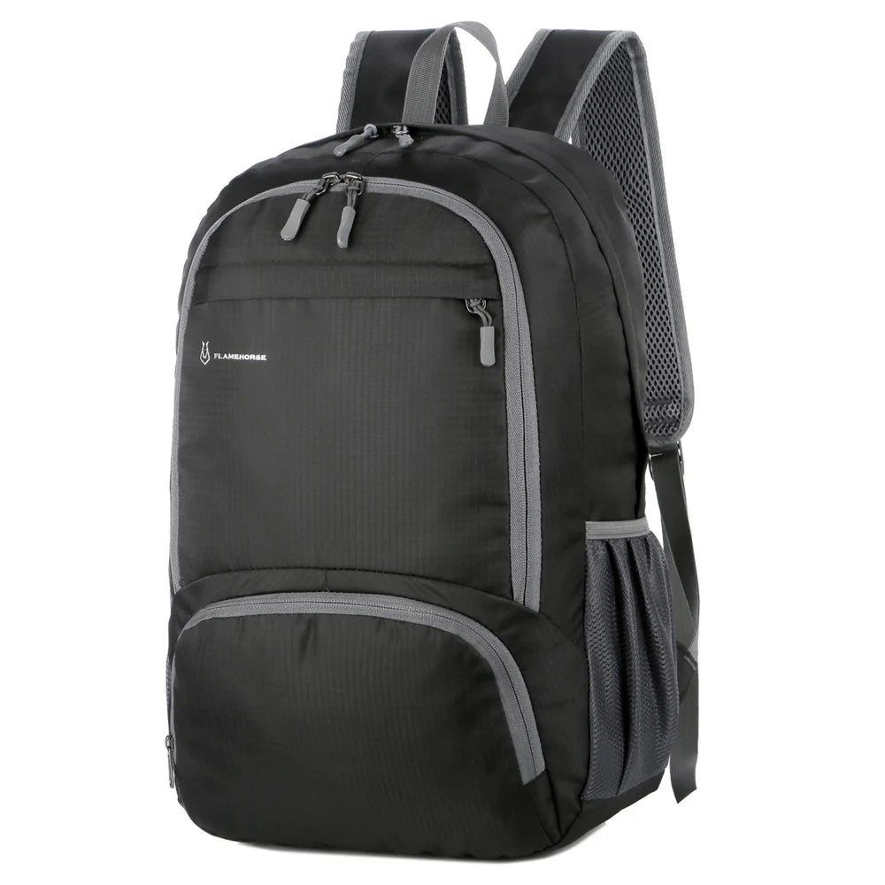 Lightweight Foldable Backpack - Waterproof Packable Daypack for Men & Women, Outdoor Travel, Hiking, Cycling & Camping Shoulder Bag