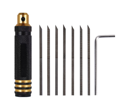 Wear-Resistant Model Carving Scriber Tool Set – Precision Engraving, Cutting & Resin Line Scribing Knife
