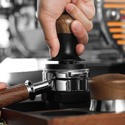 MHW-3BOMBER 30lb Calibrated Coffee Tamper – 51mm/53mm/58mm Flat Espresso Tamper with Spring-Loaded Pressure for Baristas