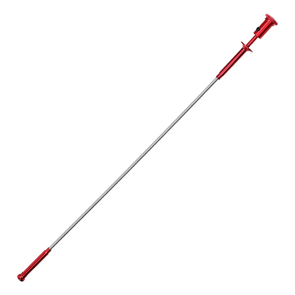 DIYWORK Flexible Magnetic Pickup Tool – 4-Claw LED Sewer Cleaner with Long Spring Grip
