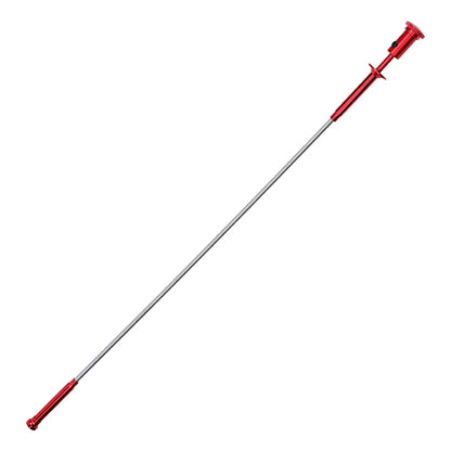 DIYWORK Flexible Magnetic Pickup Tool – 4-Claw LED Sewer Cleaner with Long Spring Grip