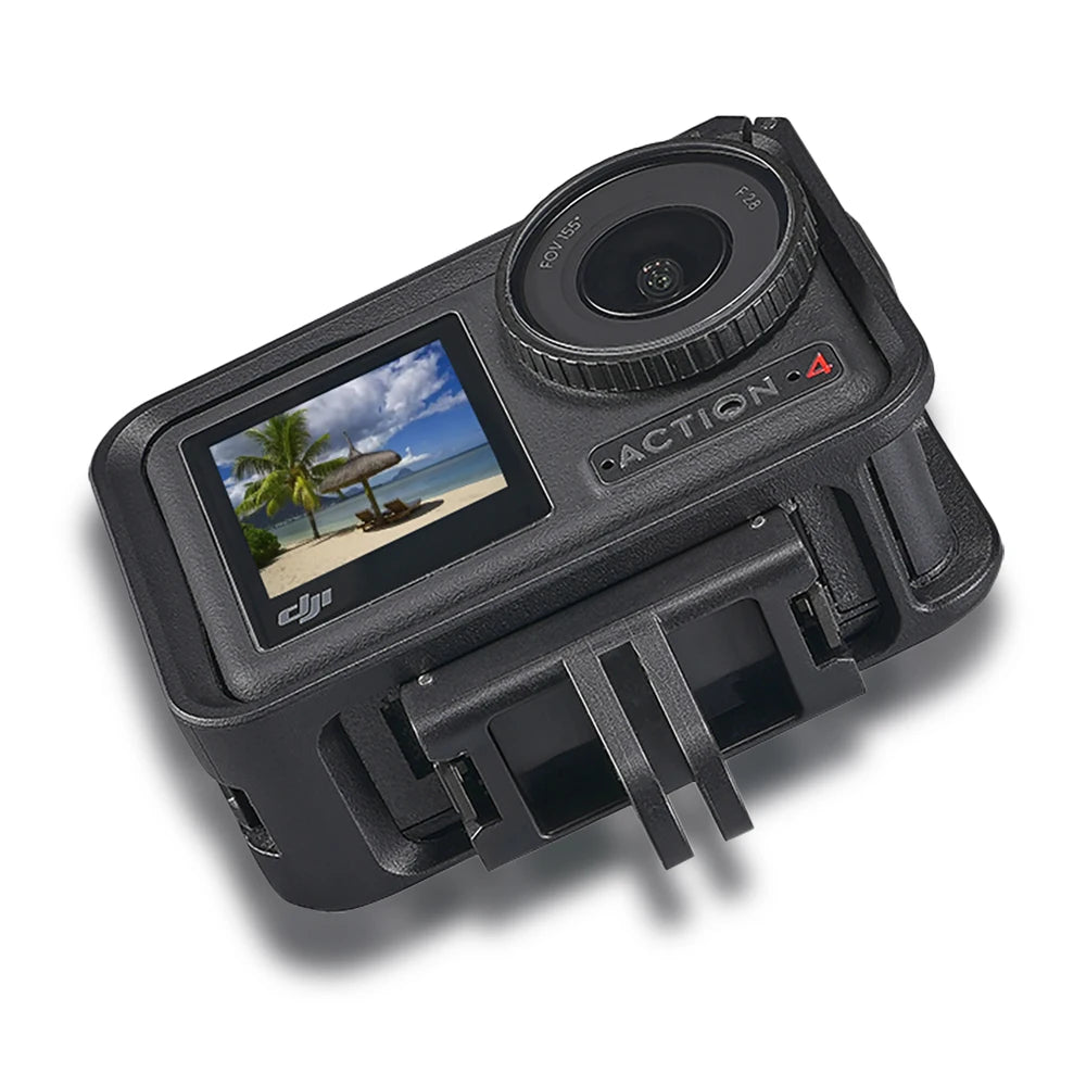 DJI OSMO Action 4/3/5 Pro Camera Magnetic Fork Adapter - Quick Release Extension Mount Base, Camera Accessories