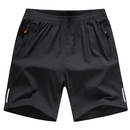 Men's Summer Sports Shorts - Quick-Dry Breathable Ice Silk Running Gym & Beach Shorts