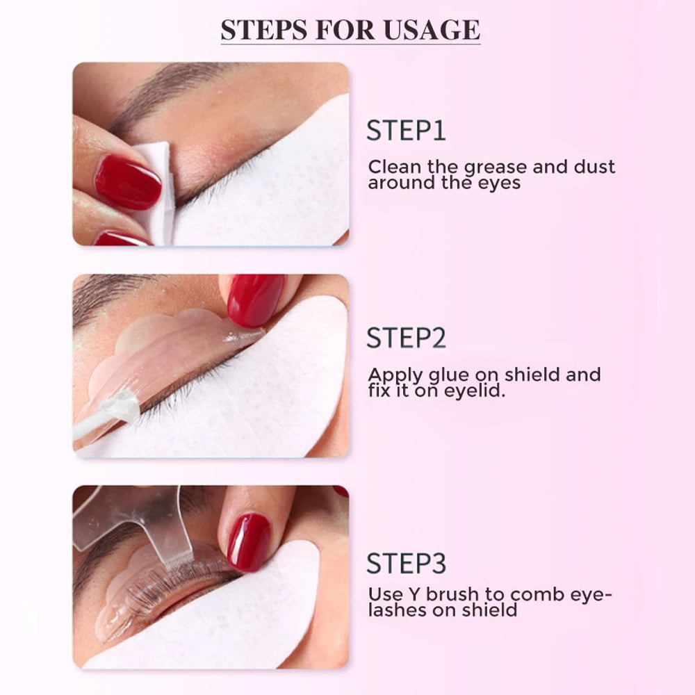 ICONSIGN Lash Glue Balm – Fast Fixing Eyelash & Brow Lifting, Waterproof Wax Beauty Makeup Tool