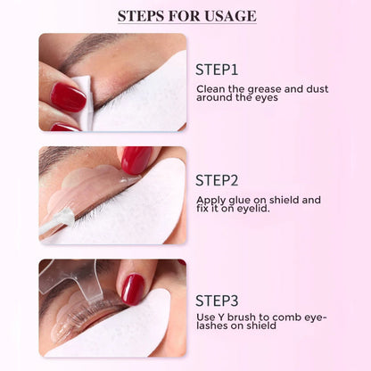ICONSIGN Lash Glue Balm – Fast Fixing Eyelash & Brow Lifting, Waterproof Wax Beauty Makeup Tool