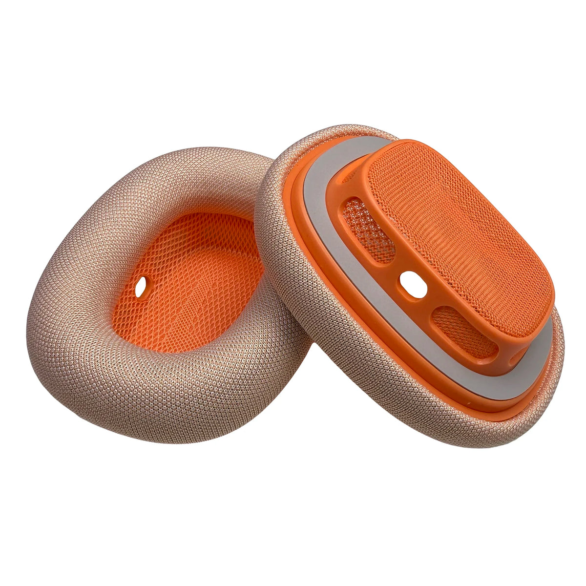 NullMini Replacement Mesh Ear Cushions for Apple AirPods Max 2 - Memory Foam Earpads and Headphone Cushion Covers