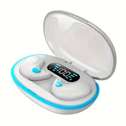 X55 Bluetooth Wireless Earbuds - Ear Hook Headphones With HiFi Stereo Bass Noise Reduction Sports Headset