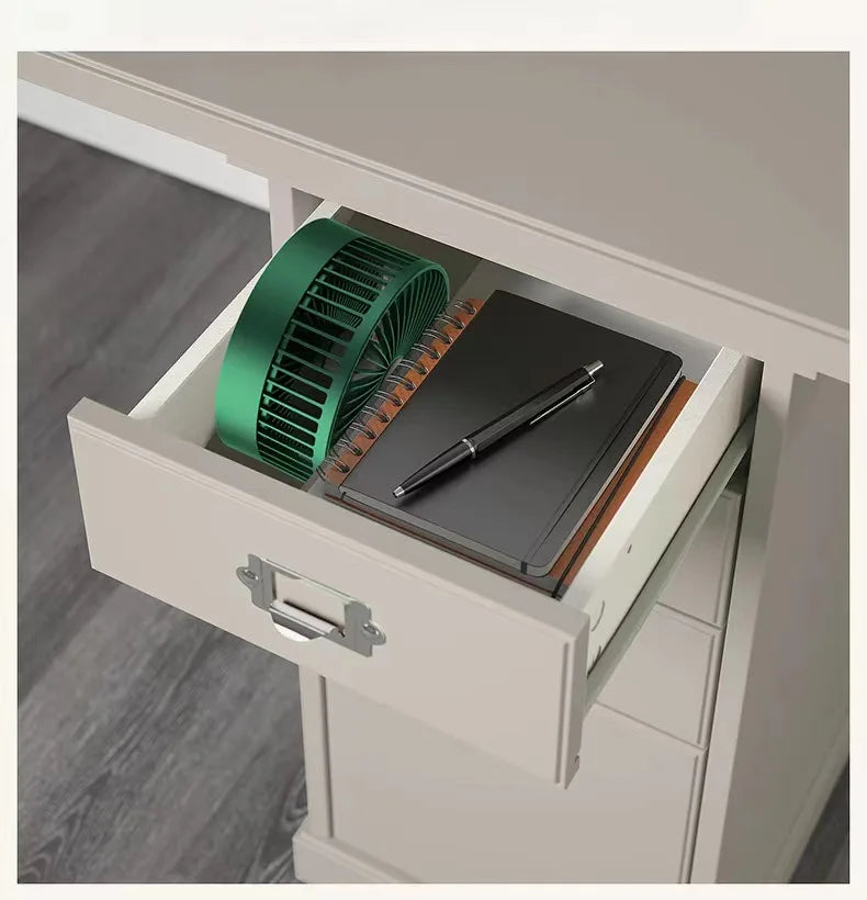 Portable 6-Inch Stand Fan | Folding Telescopic Floor/USB | Rechargeable Battery | 3 Speeds, Super Quiet, Adjustable Height