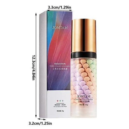 Hydrating Makeup Primer BB Cream – Breathable Non-Sticky Face Foundation, Deep Moisturizing Skin Brightening Base for Smooth Flawless Finish