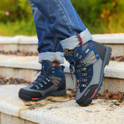 Men's Hiking Shoes - Outdoor Mountain Climbing Sneakers, Top Quality Fashion Casual Snow Boots