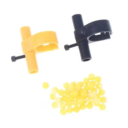 Mini Hidden Plastic Paper Ball Launcher - Safe Party Prank Toy & Fun Gift Gadget