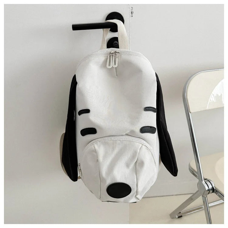 Cute Anime Snoopy Backpack — Large Capacity Oxford Cloth Student Travel Casual Bag