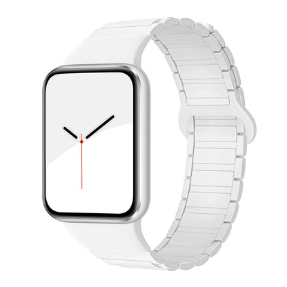 Magnetic Silicone Watch Band - Replacement Wristband for Xiaomi Mi Band 9 Pro & Redmi Watch 4/5