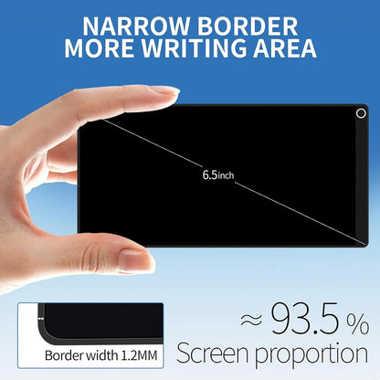 6.5" LCD Writing Tablet – Full Screen Portable Digital Notepad, Lightweight Pocket Sketching & Drafting Board for Creative Use