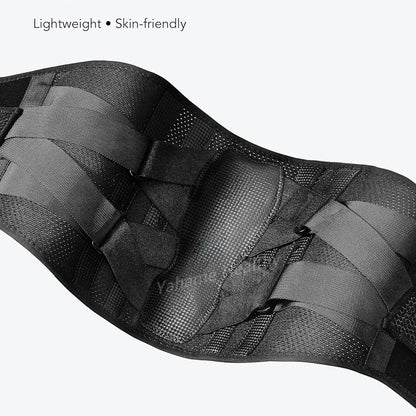Men & Women Lumbar Support Belt – Lightweight Back Brace for Lower Back Pain, Sciatica, Herniated Disc, and Scoliosis Waist Support
