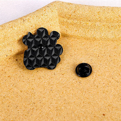 Black Cat in Plants Enamel Pins - Cute Potted Plant Animal Lapel Brooches for Backpacks, Kids and Gift Collectors