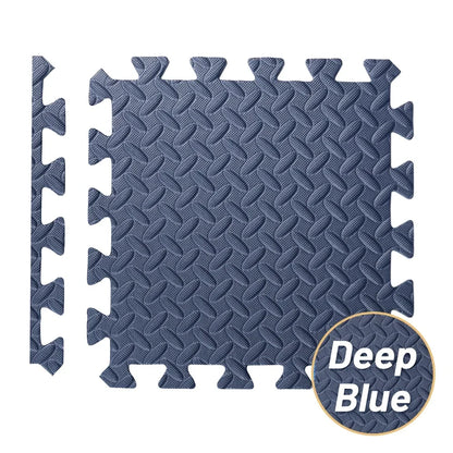 4-20PCS EVA Puzzle Fitness Mat – Interlocking Foam Floor Tiles, Non-Slip Home Gym & Kids Play Mat