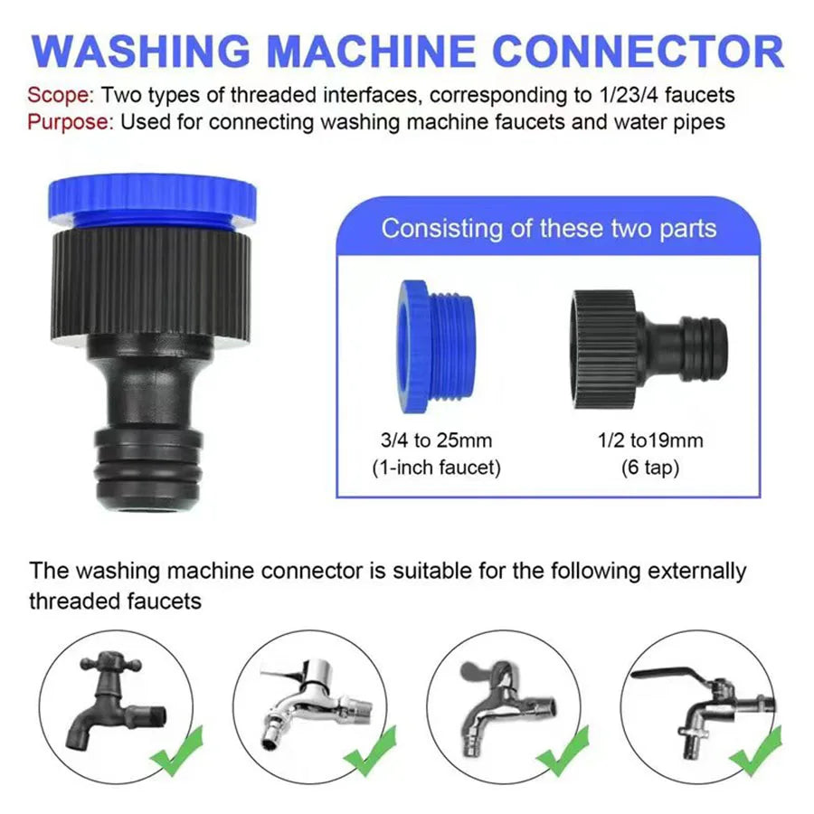 25FT–200FT Expandable Garden Hose – Lightweight Durable Watering Tool with 7-Function Spray Gun