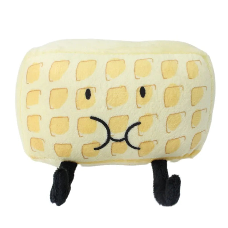 30-Style Battle for Dream Island Plush Toys – Clock, Button, Waffle Ball, Electric Fan, Pillow Doll for Kids Gift