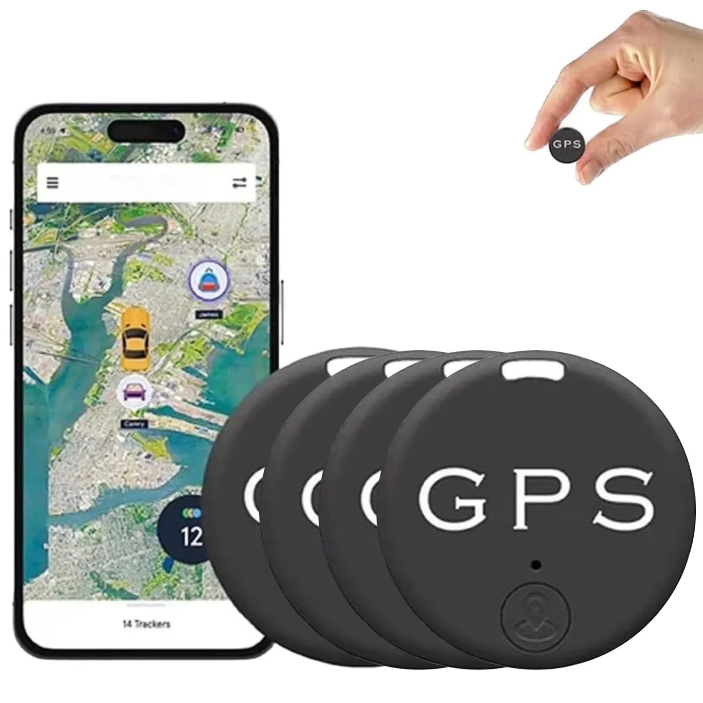 Mini Vehicle GPS Tracker - Bluetooth Anti-Lost Locator for Car Tracking & Vehicle Security System